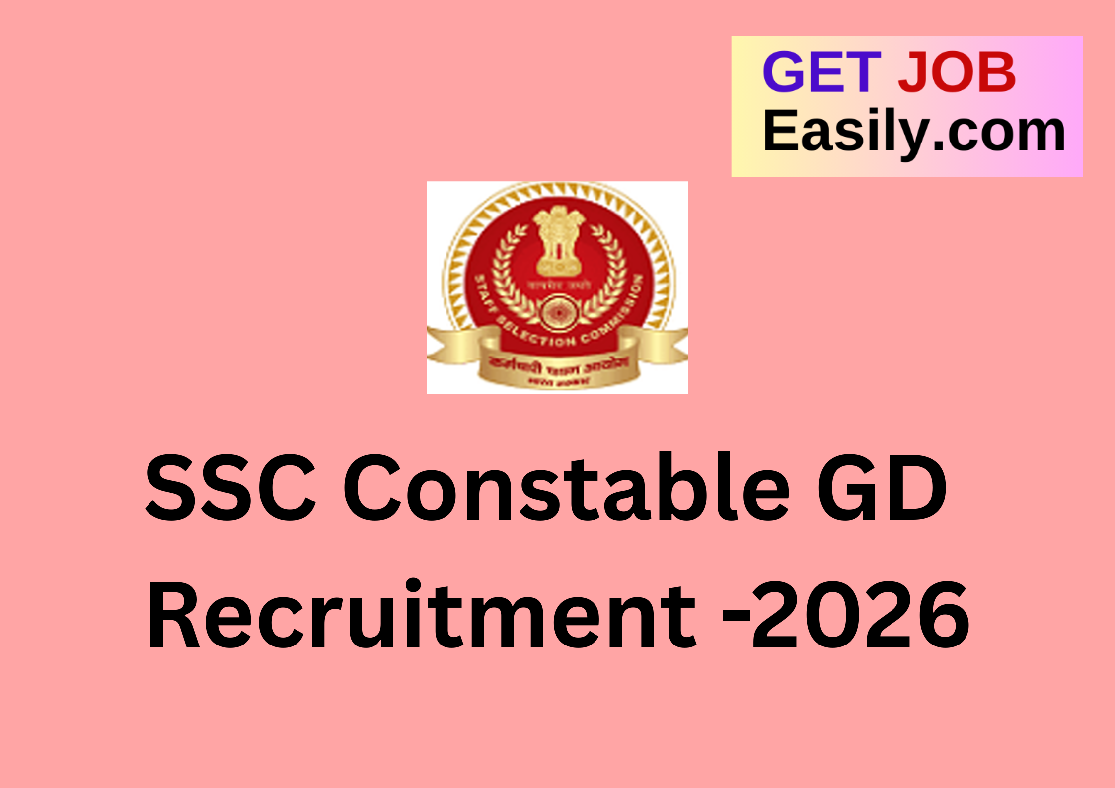 SSC GD Constable 2025